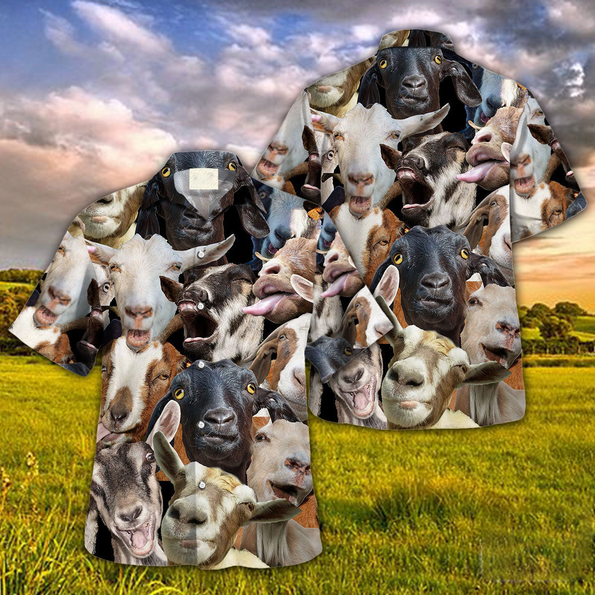 Goat Herd Hawaiian Shirt