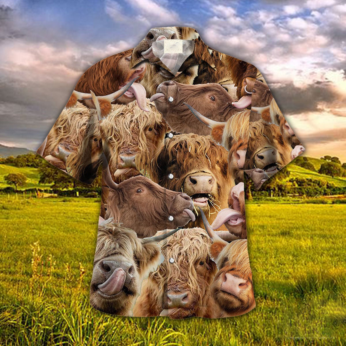 Highland Herd Hawaiian Shirt