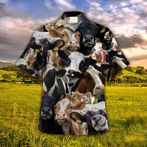 Holstein Herd Hawaiian Shirt