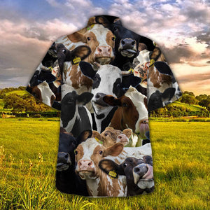 Holstein Herd Hawaiian Shirt