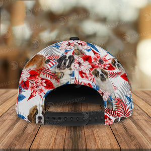 St Bernard - American Flag Cap