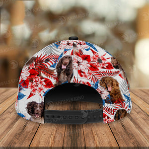 Field Spaniel - American Flag Cap