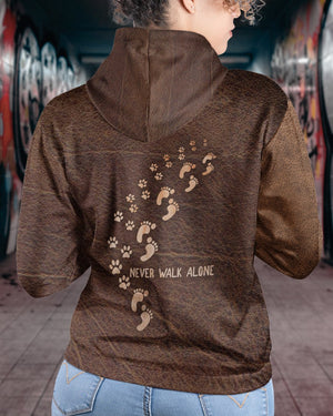 American Bulldog 1-Never Walk Alone Hoodie