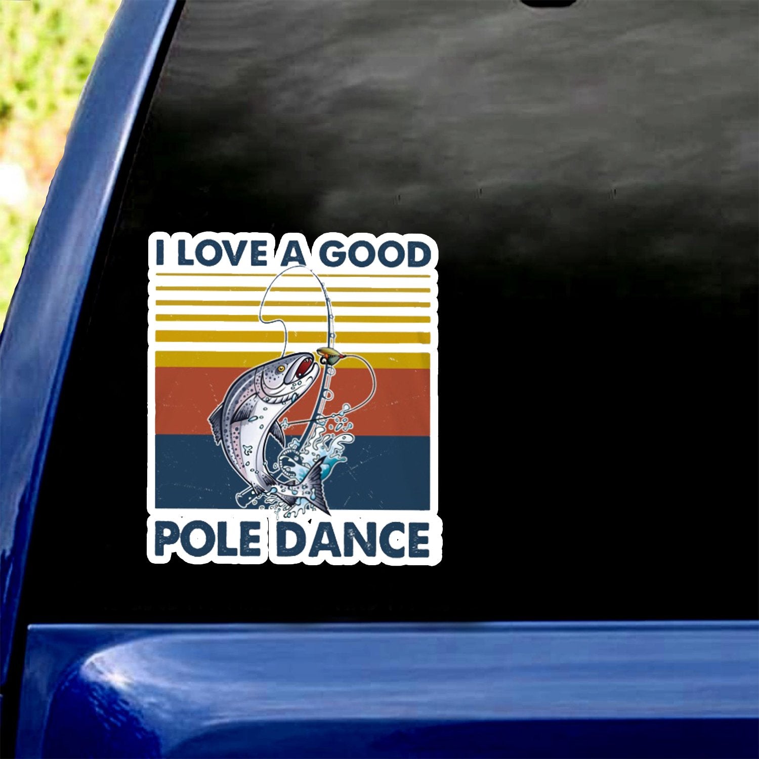 Funny Fishing Sticker 9