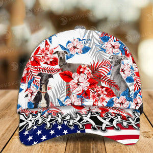 Greyhound - American Flag Cap