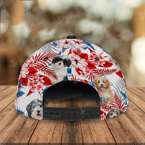 Havanese - American Flag Cap