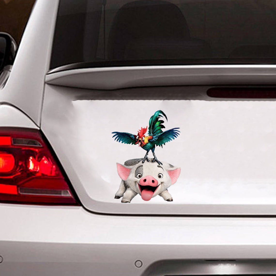 Funny Chicken Sticker Vinyl Decal For Car And Others Car Window Laptop Car Stylings