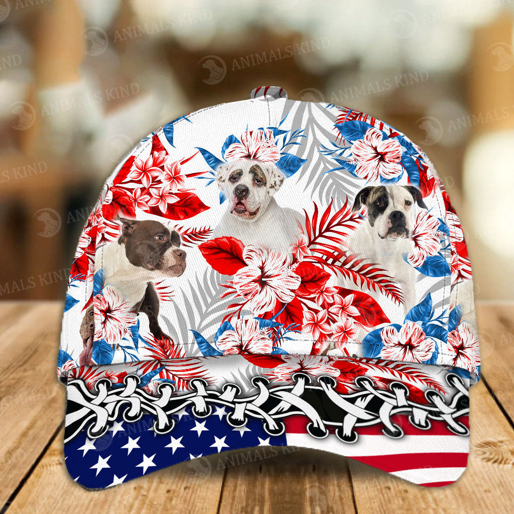 American Bulldog - American Flag Cap