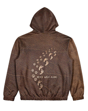 Australian Cattle-Never Walk Alone Hoodie