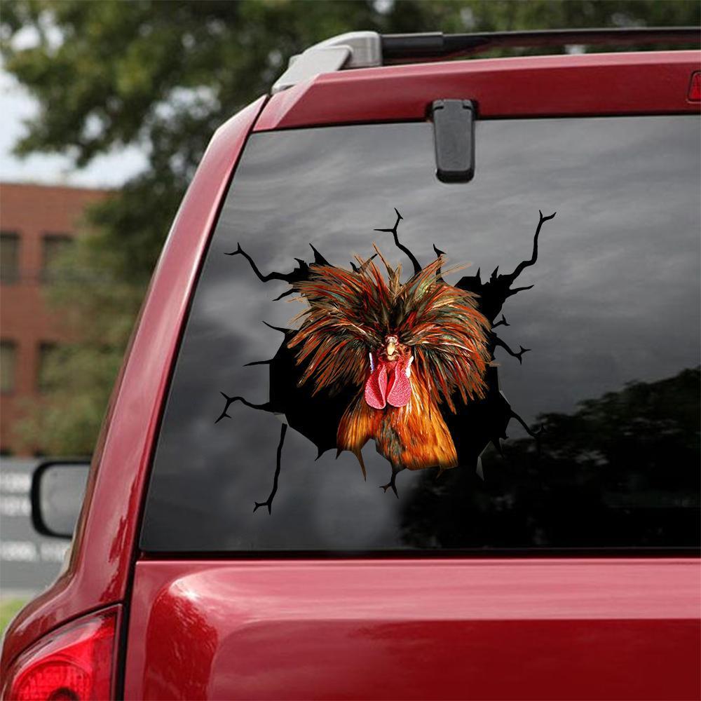 CHICKEN CRACK STICKER POULTRY LOVER 11