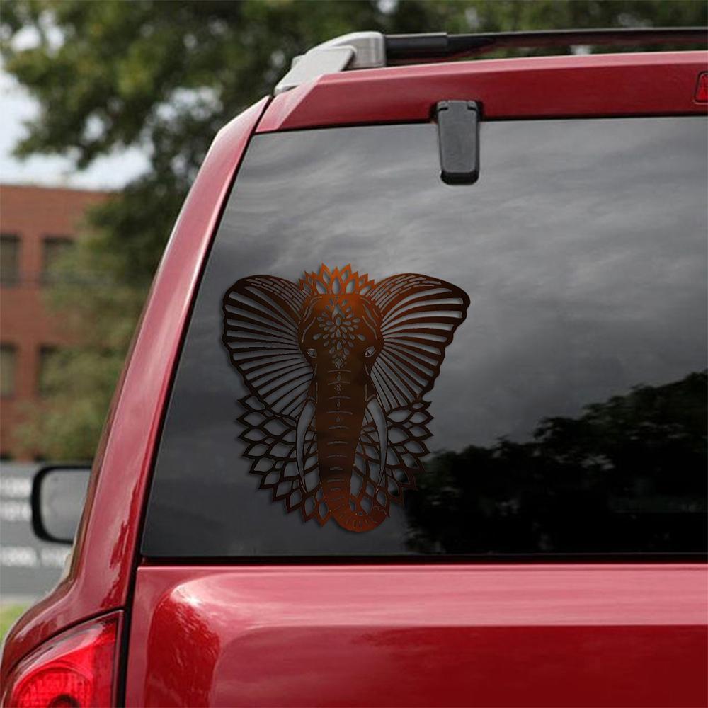 Elephant Car Sticker, Toilet Sticker, Fridge Sticker 10