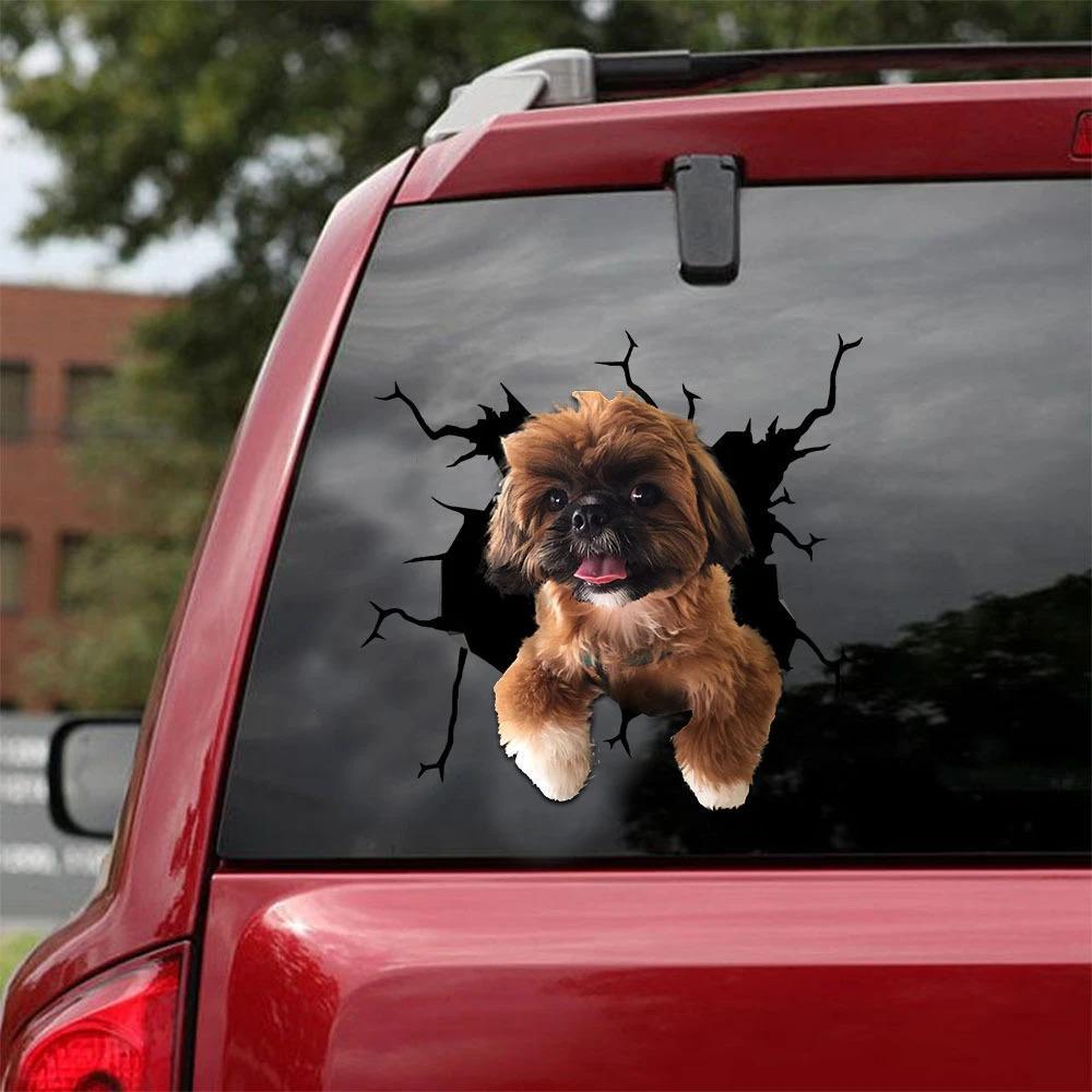 Shih Tzu Car Sticker 16