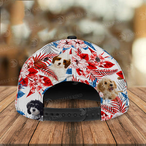 Cavapoo - American Flag Cap