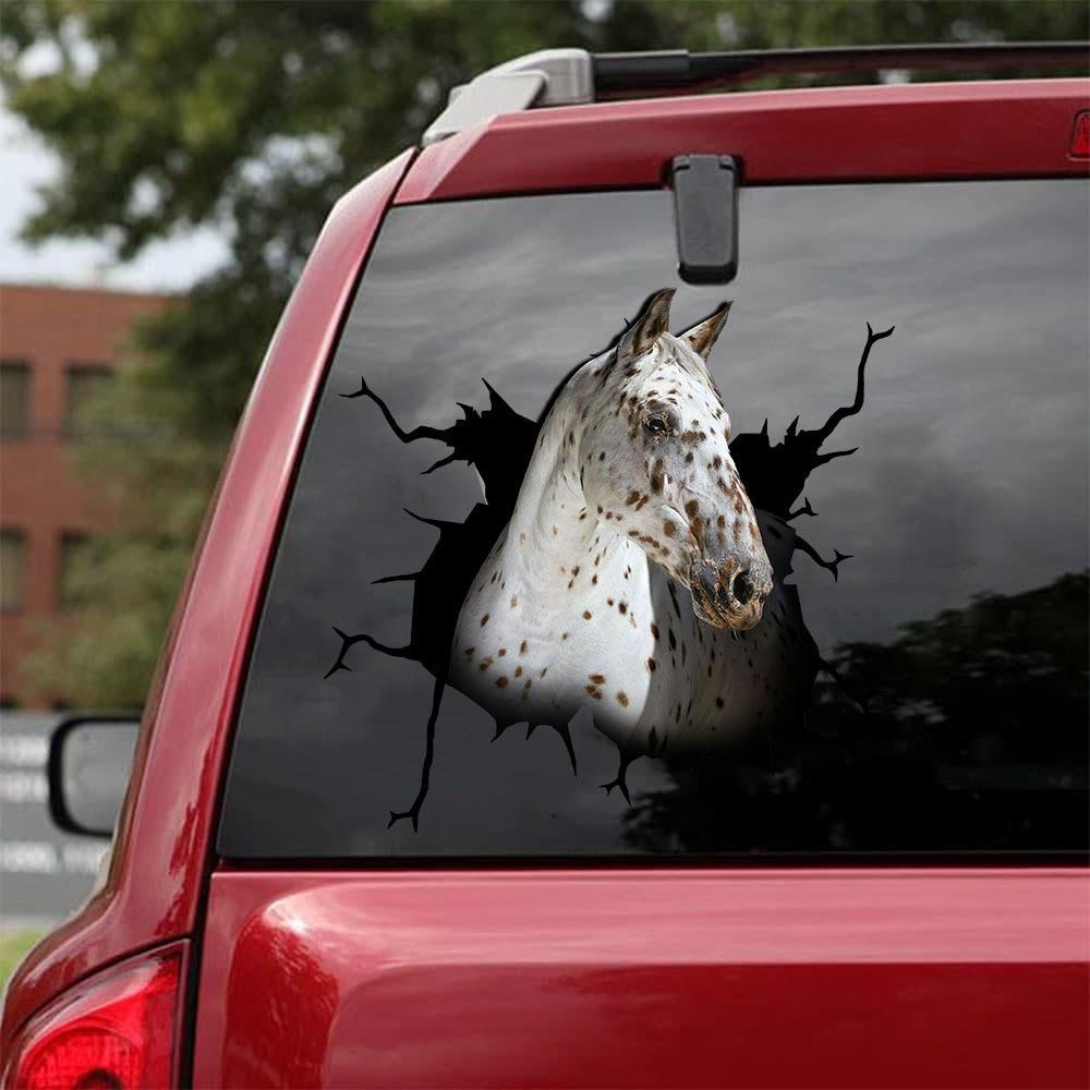 Horse Crack Car Sticker Cattle Lover (44)