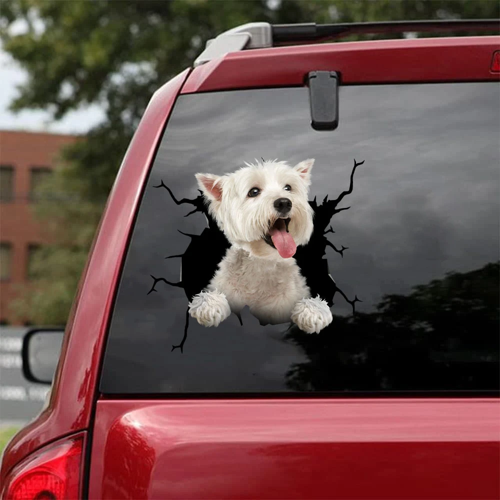 Yorkshire Terrier Car Sticker Lover 10