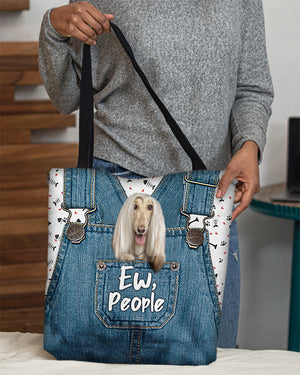 Afghan Hounds-EW people-Cloth Tote Bag