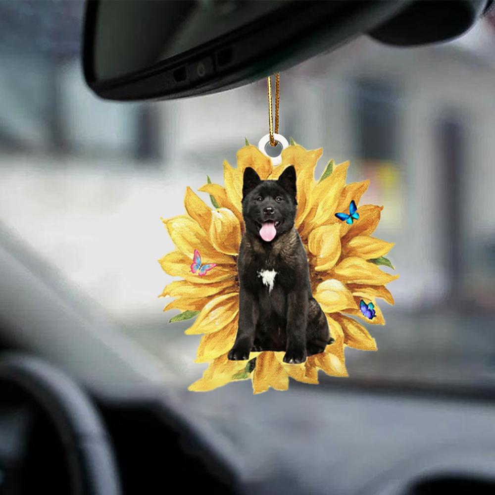 Akita-The Sunshine-Two Sided Ornament