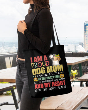 American Bulldog-Right Place-Cloth Tote Bag