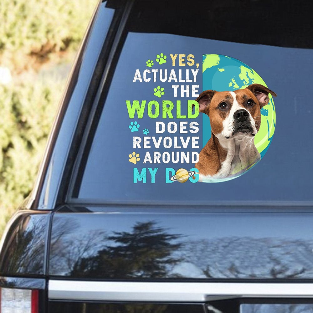 American Bulldog 1 Revolve Around Decal