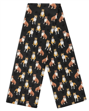 American Pit Bull Terrier-Paw Dog Scarf