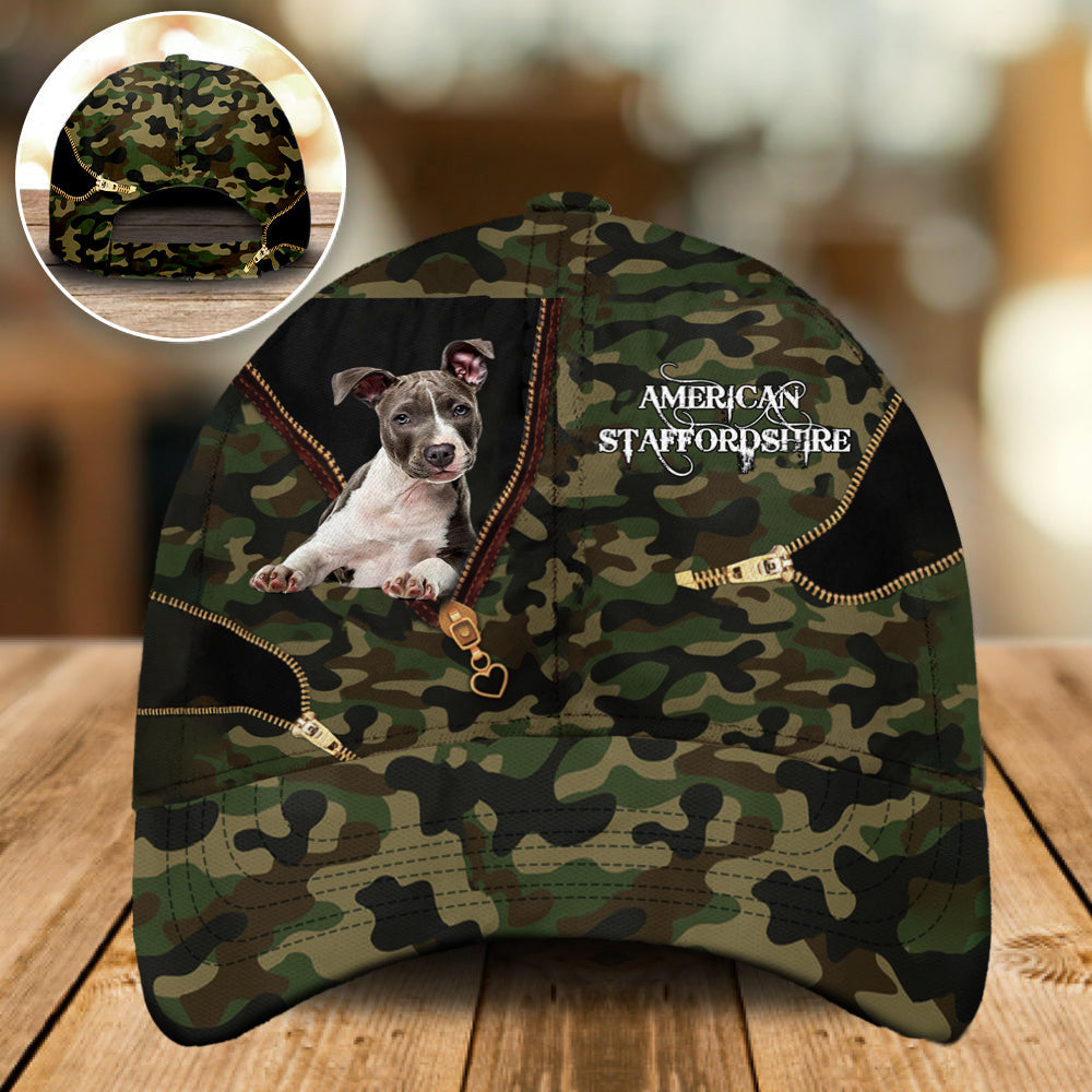 American Staffordshire Camo Cap