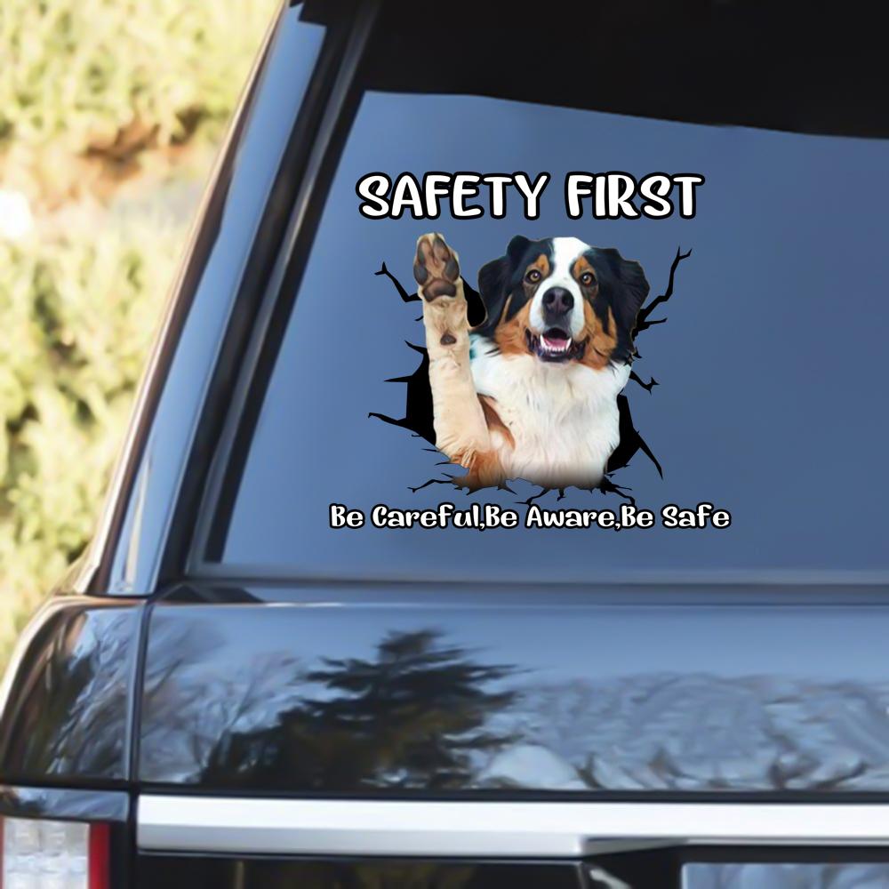 Aussie Safety First Decal