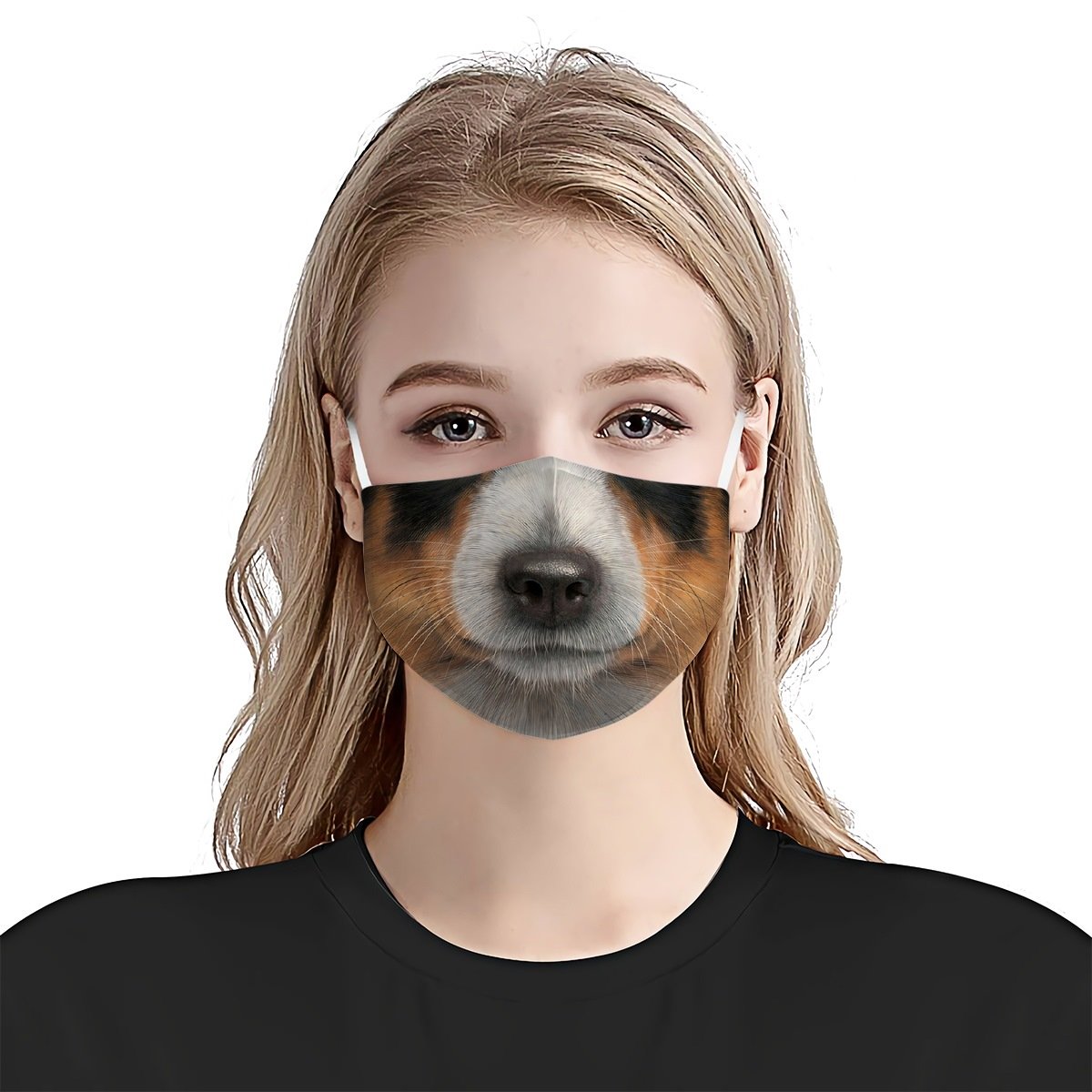 Australian Sheperd Face EZ06 1504 V2 Face Mask