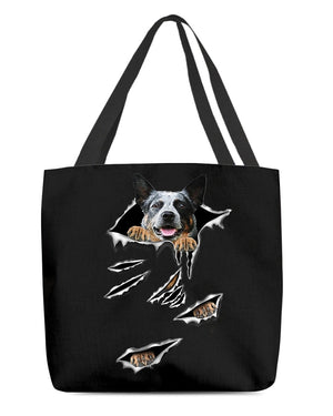 Cracks-Australian Cattle-Cloth Tote Bag