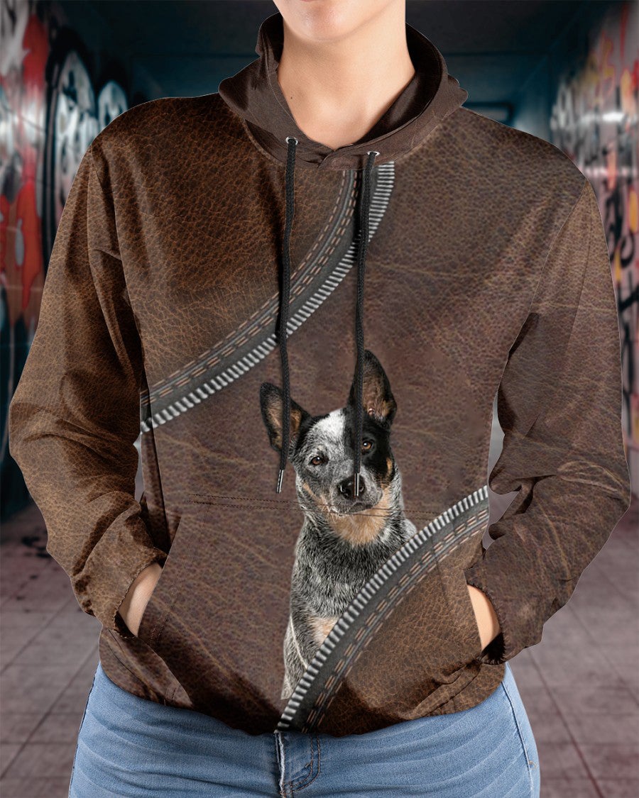 Australian Cattle Dog-Never Walk Alone Hoodie