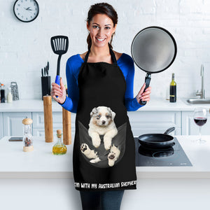 Australian Shepherd 3 Cookin' With Me Apron