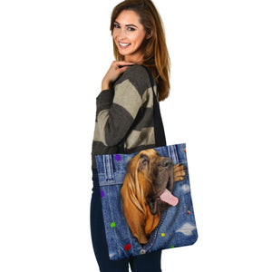 BLOODHOUND-The Rainbow-Cloth Tote Bag