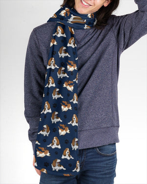 Basset Hound-Paw Dog Scarf