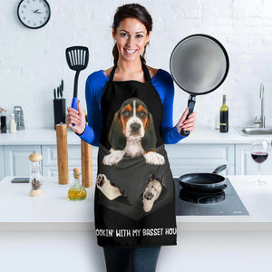 Basset Hound  Cookin' With Me Apron