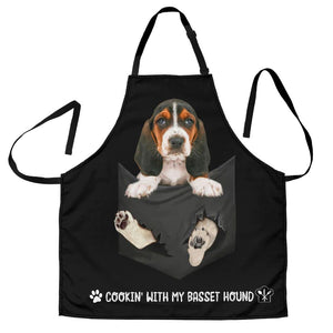 Basset Hound  Cookin' With Me Apron