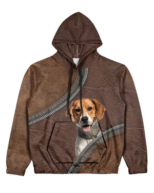 Beagle-Never Walk Alone Hoodie