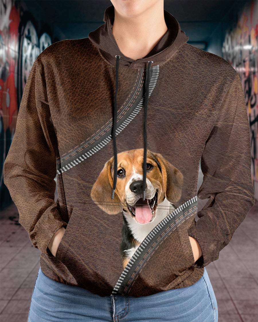 Beagle 2-Never Walk Alone Hoodie