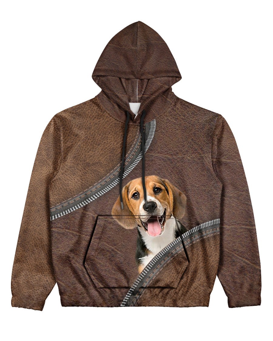 Beagle 2-Never Walk Alone Hoodie