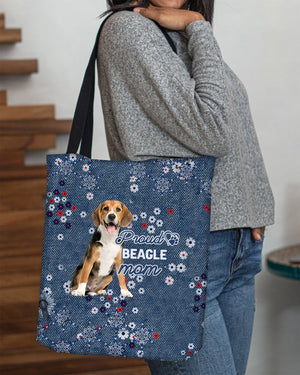 Beagle 2 Pround Mom-Cloth Tote Bag