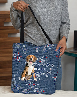 Beagle 2 Pround Mom-Cloth Tote Bag