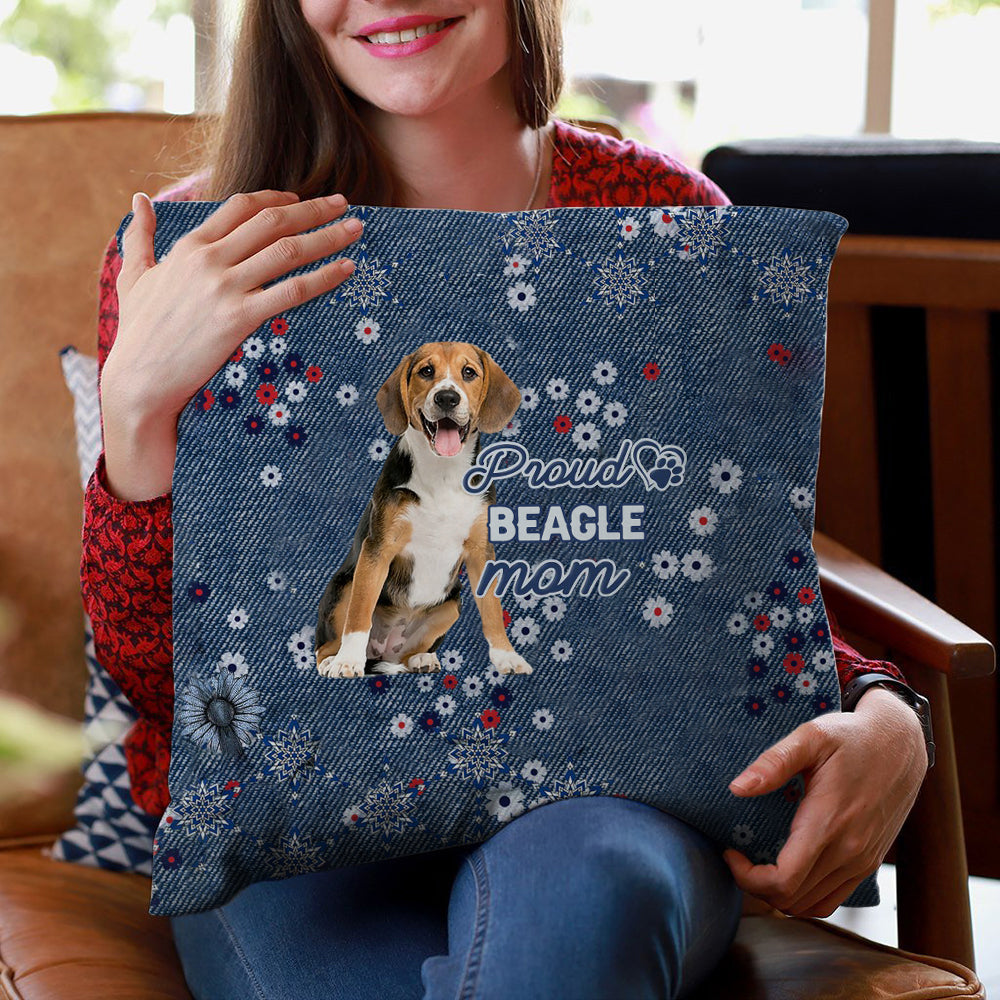 Beagle 2 Pround Mom-Pillow Case