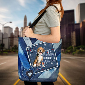 Beagle 2 Pround Mom2-Cloth Tote Bag