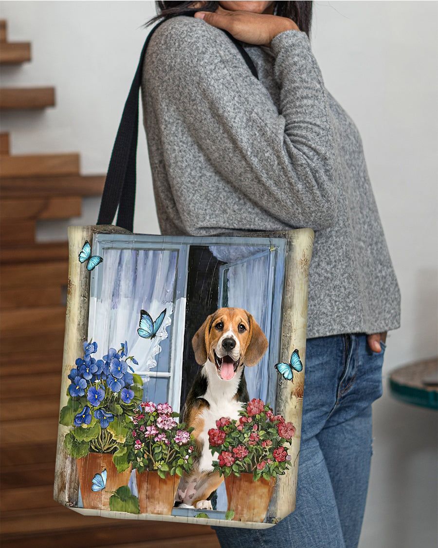 Beagle 2 Today I Choose Joy-Cloth Tote Bag