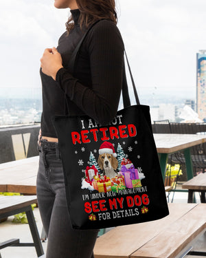 Beagle 3-New Management Cloth Tote Bag