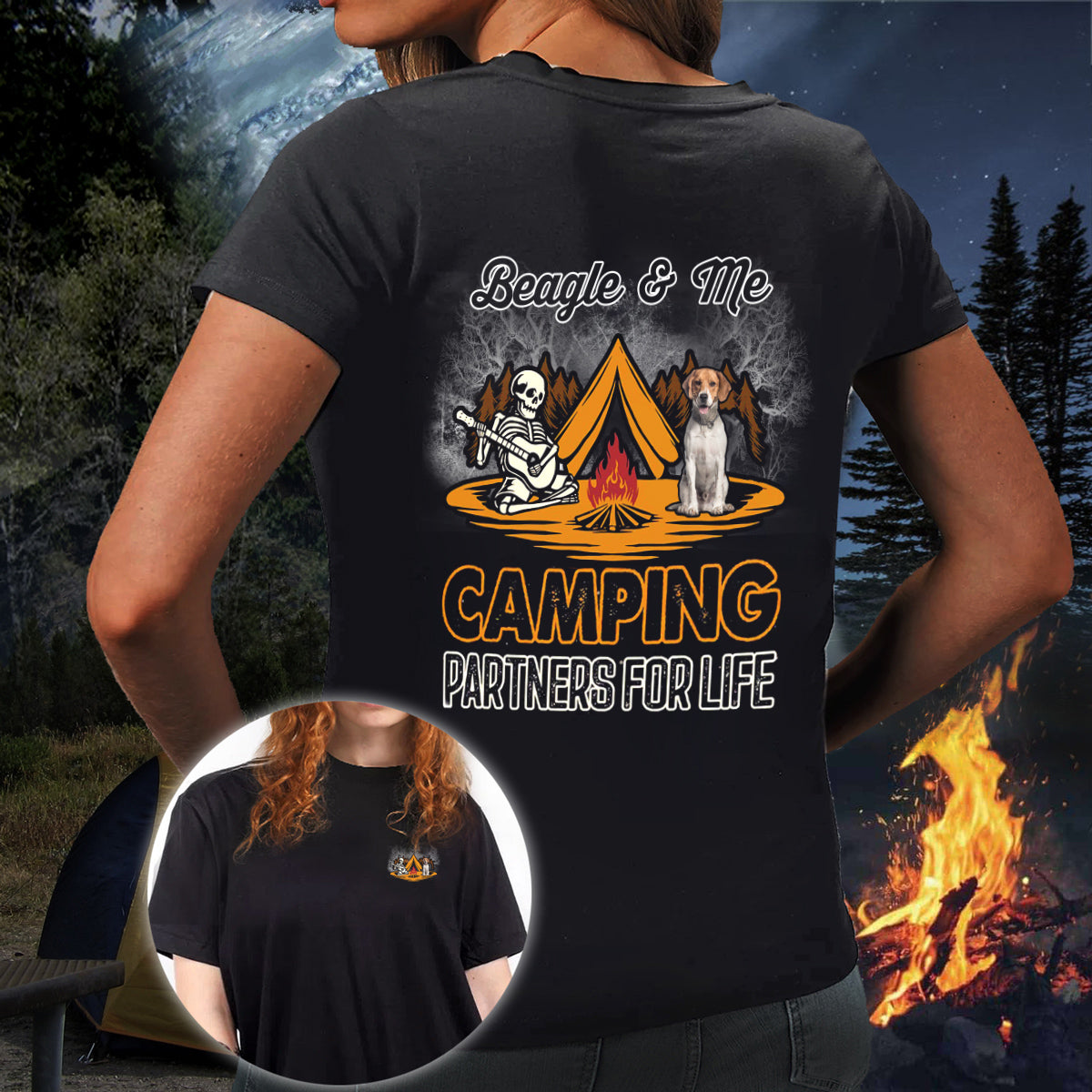 Beagle Camping Partners T-shirt