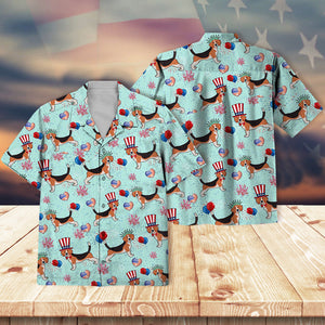 Beagle Firework Independence Day Shirt