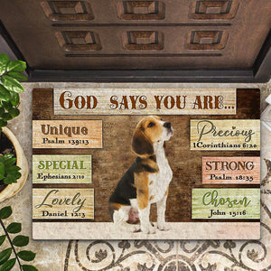 Beagle God Says You Are Doormat