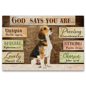 Beagle God Says You Are Doormat