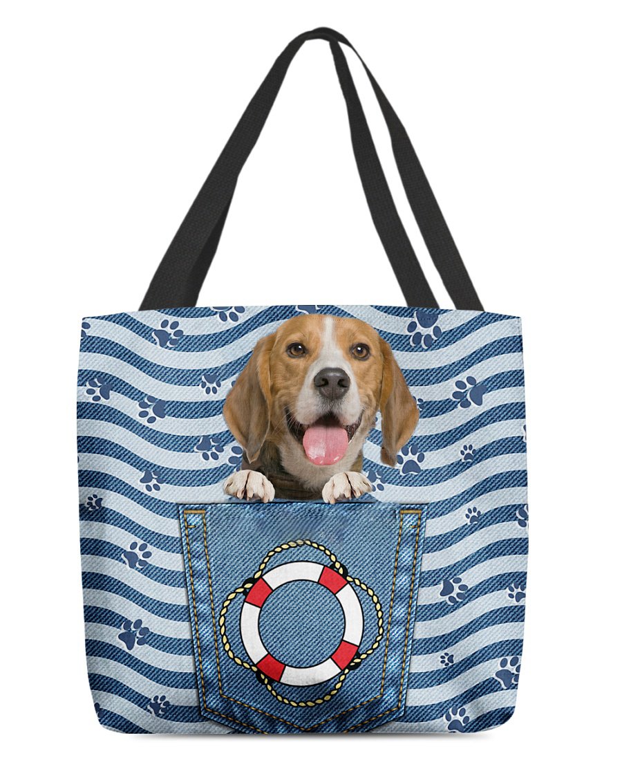 Beagle On Board-Cloth Tote Bag