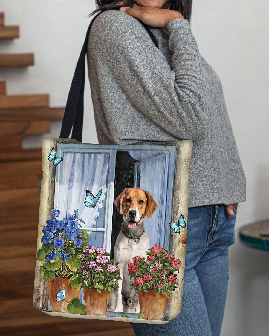 Beagle Today I Choose Joy-Cloth Tote Bag