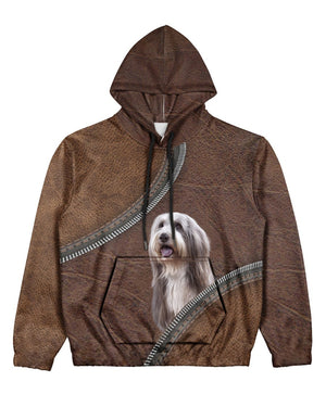 Bearded Collie-Never Walk Alone Hoodie